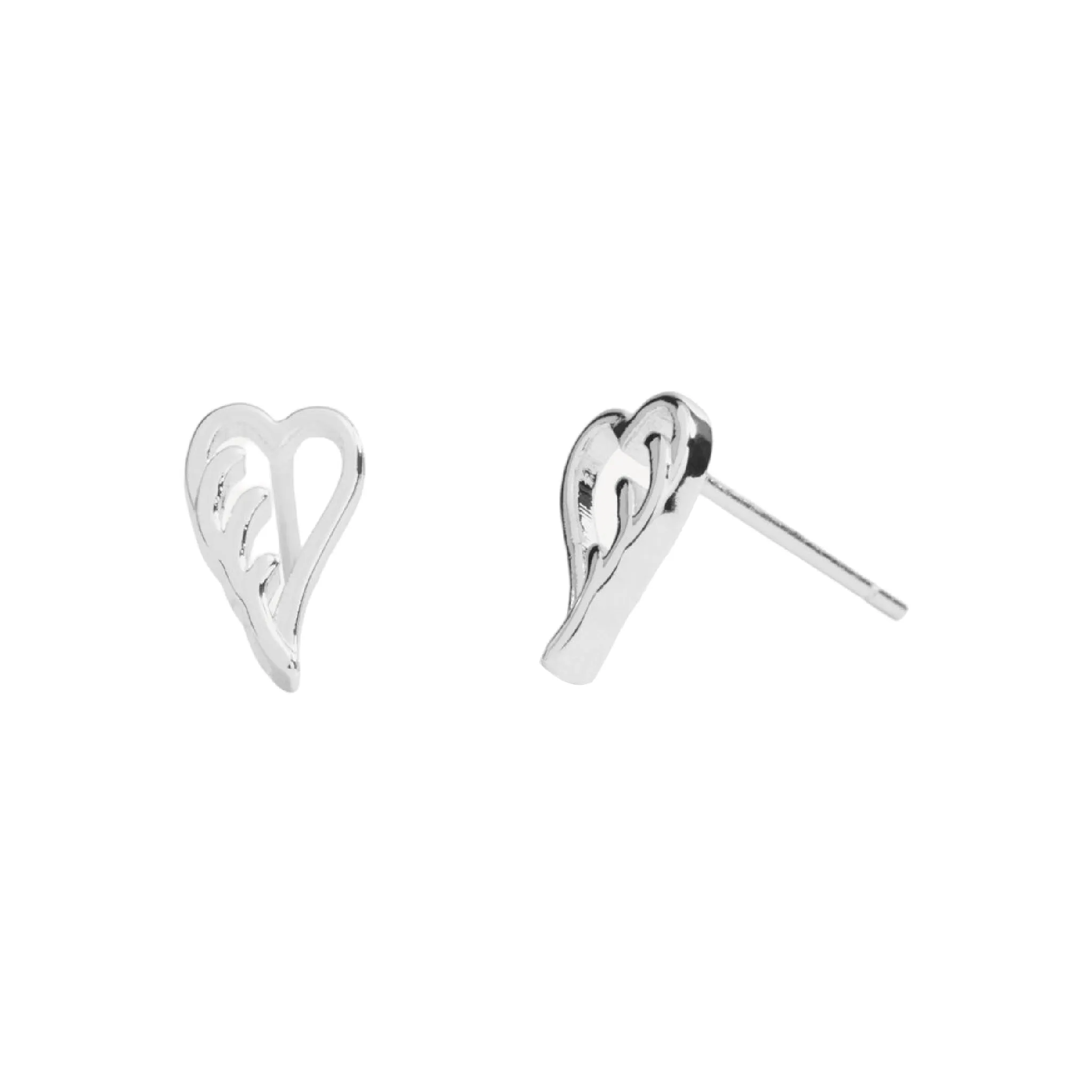 A Little 'Guardian Angel' Earrings | Silver Plated