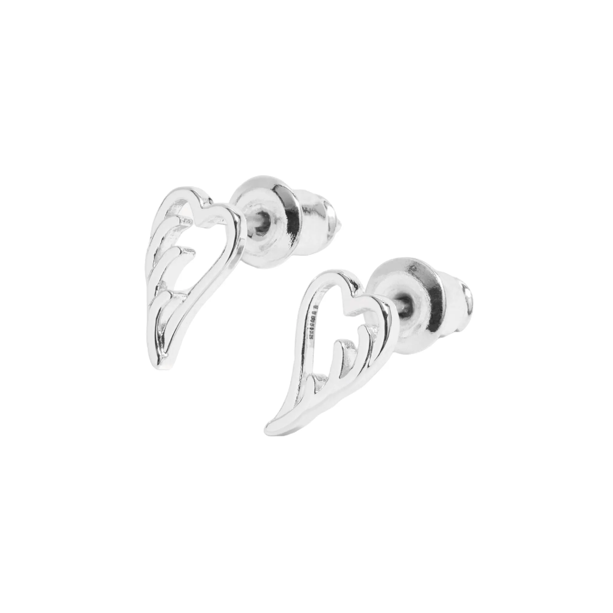 A Little 'Guardian Angel' Earrings | Silver Plated