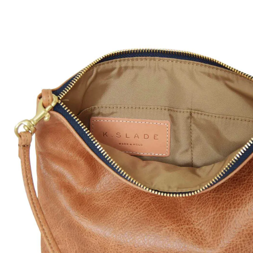 ABBEY CROSSBODY | SADDLE