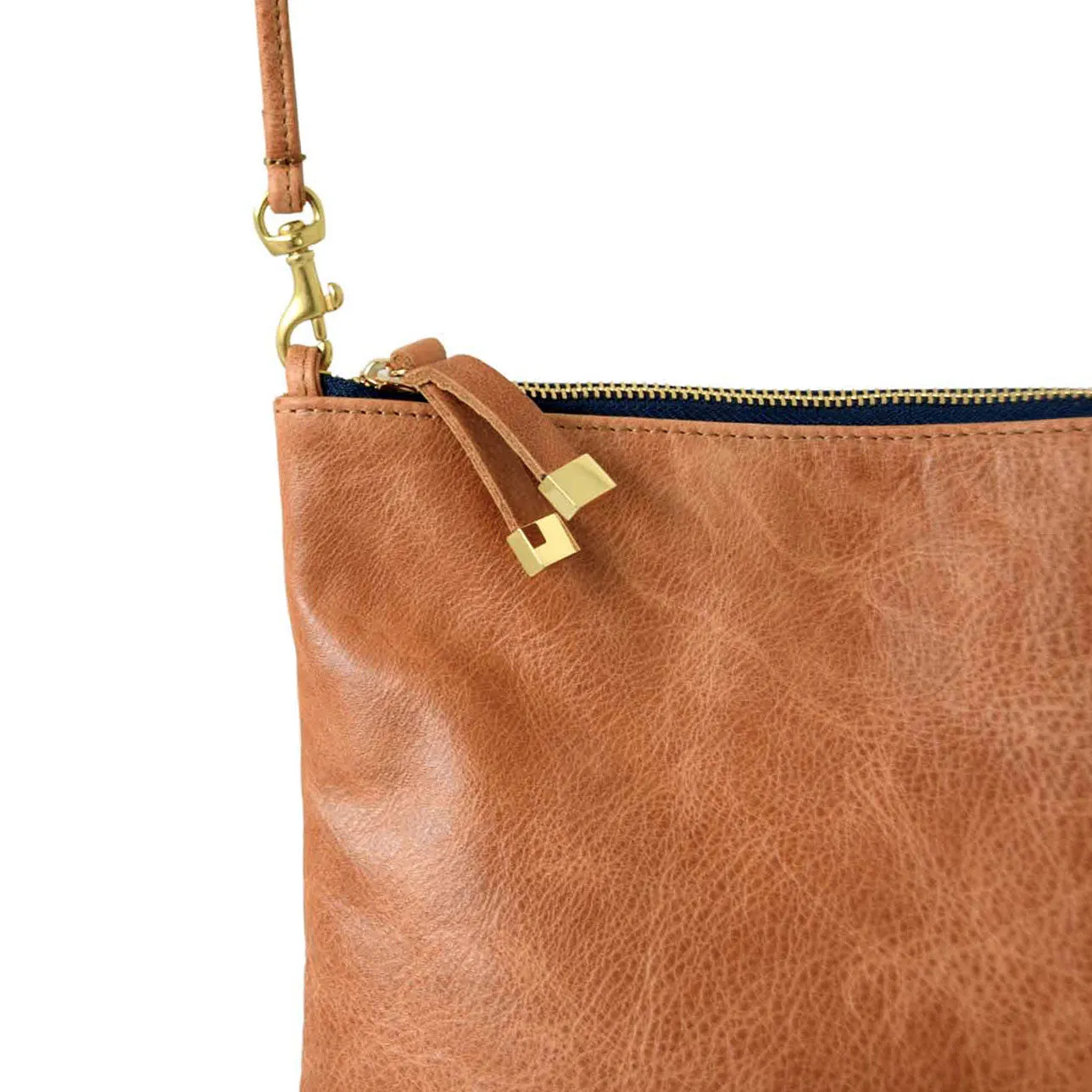 ABBEY CROSSBODY | SADDLE