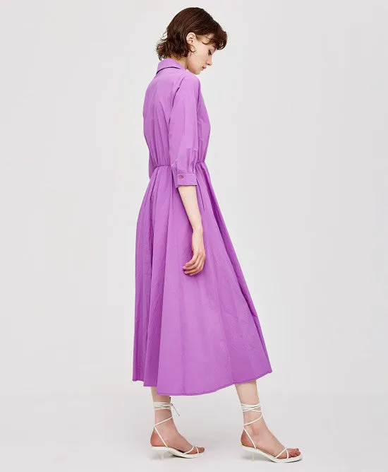 Access Fashion Violet Wrap Dress