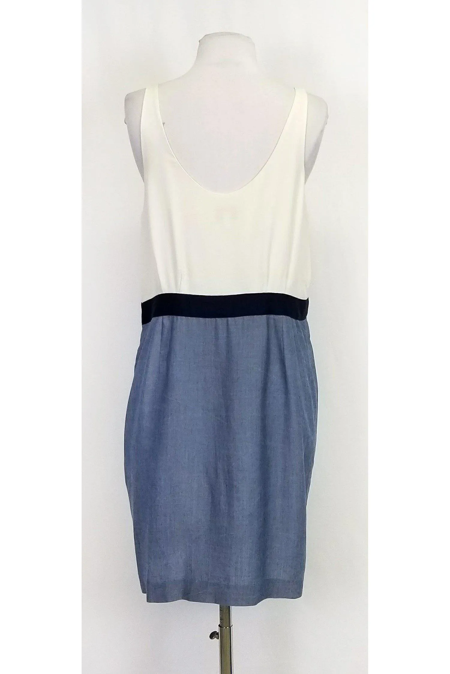 Adam Lippes - White Chambray Dress Sz 12