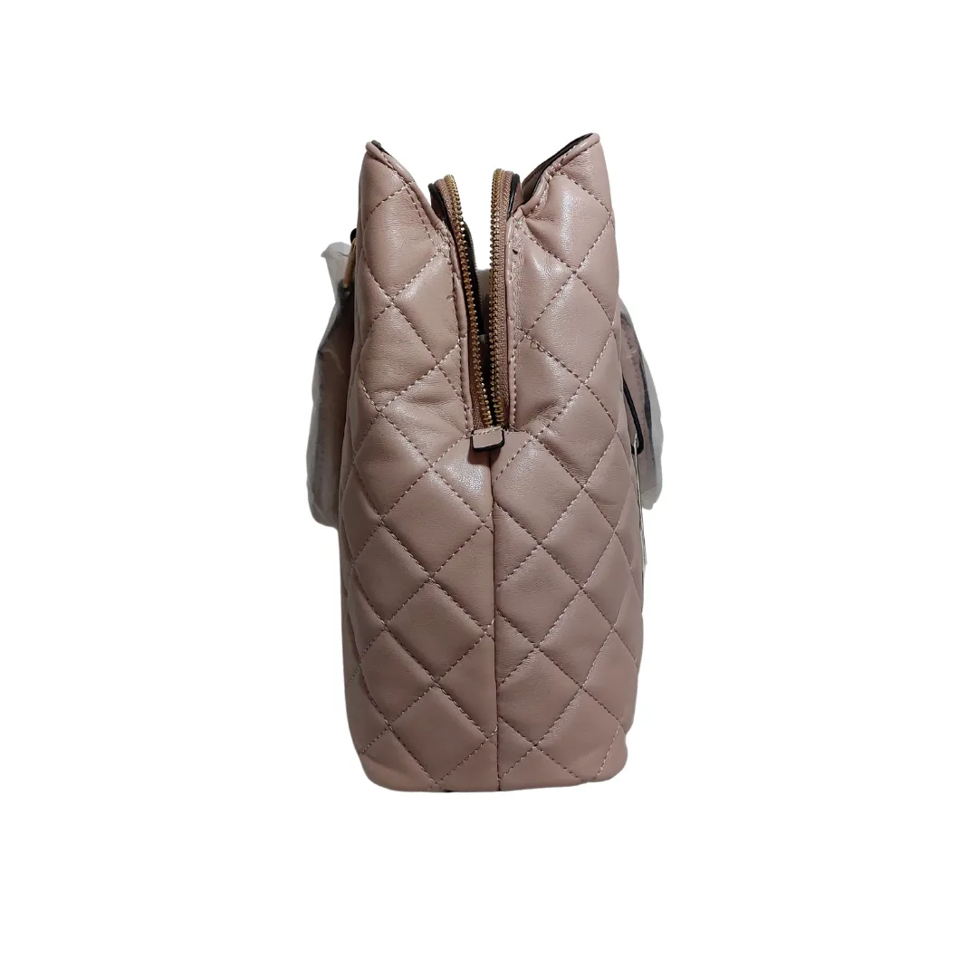 ALDO Chipper Dusty Pink Quilted Tote | Brand New |