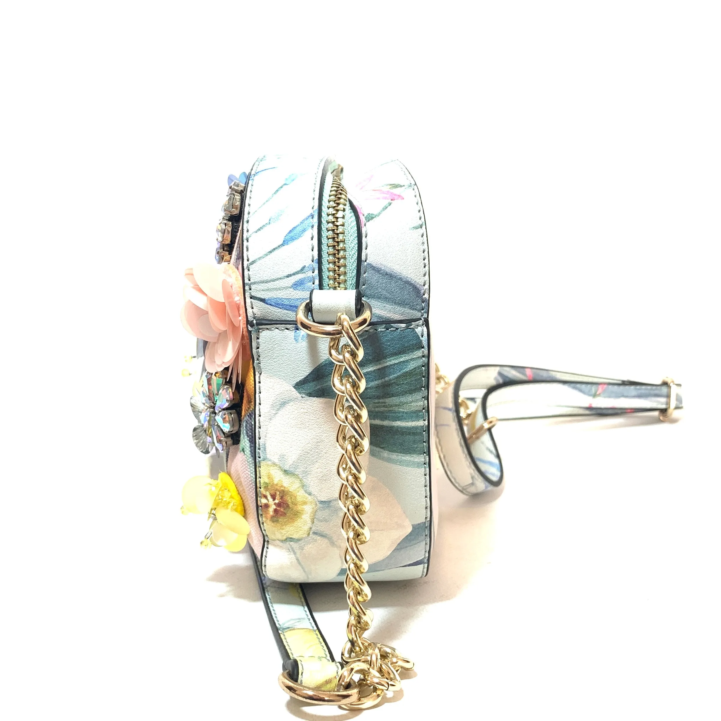 ALDO Multicoloured Floral Embellished Crossbody | Gently Used |