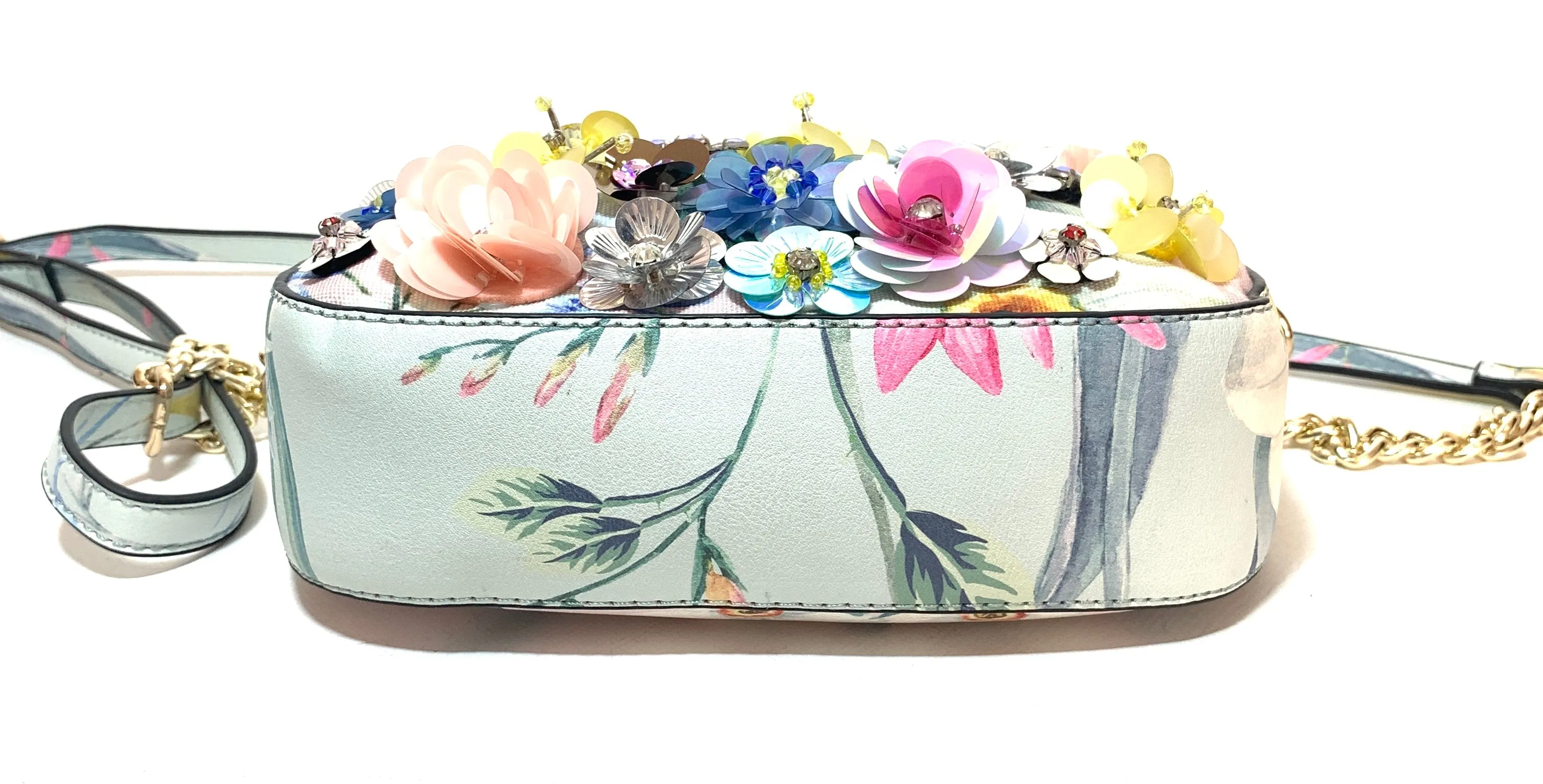 ALDO Multicoloured Floral Embellished Crossbody | Gently Used |