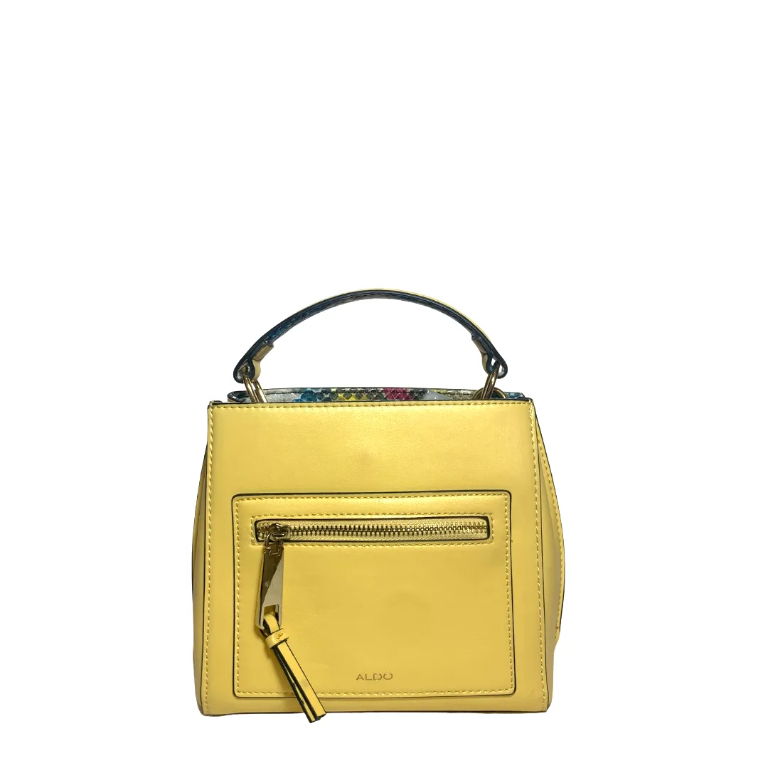 ALDO Yellow Crossbody Bag | Pre Loved |