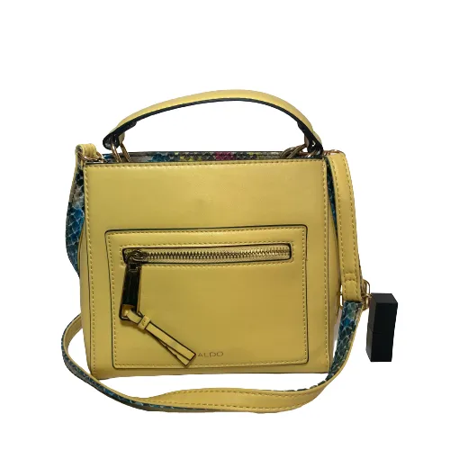 ALDO Yellow Crossbody Bag | Pre Loved |