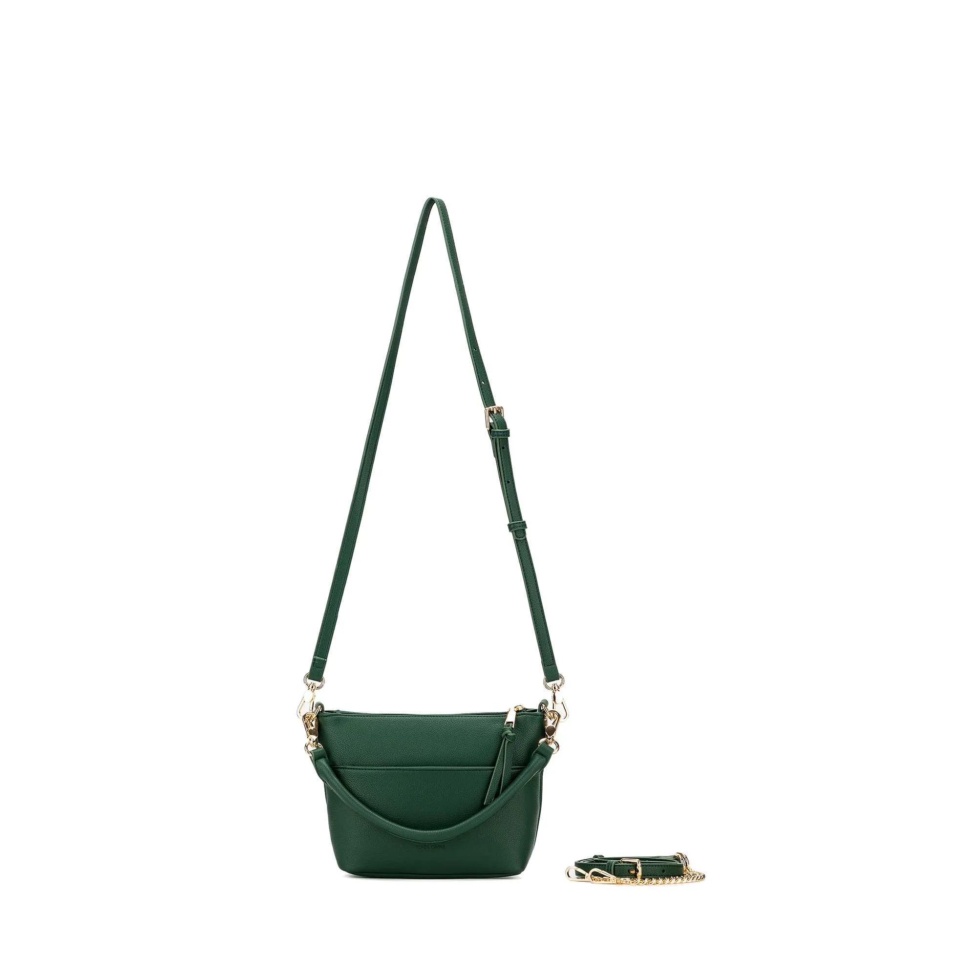 Alice Dark Olive Top Handle Crossbody Bag