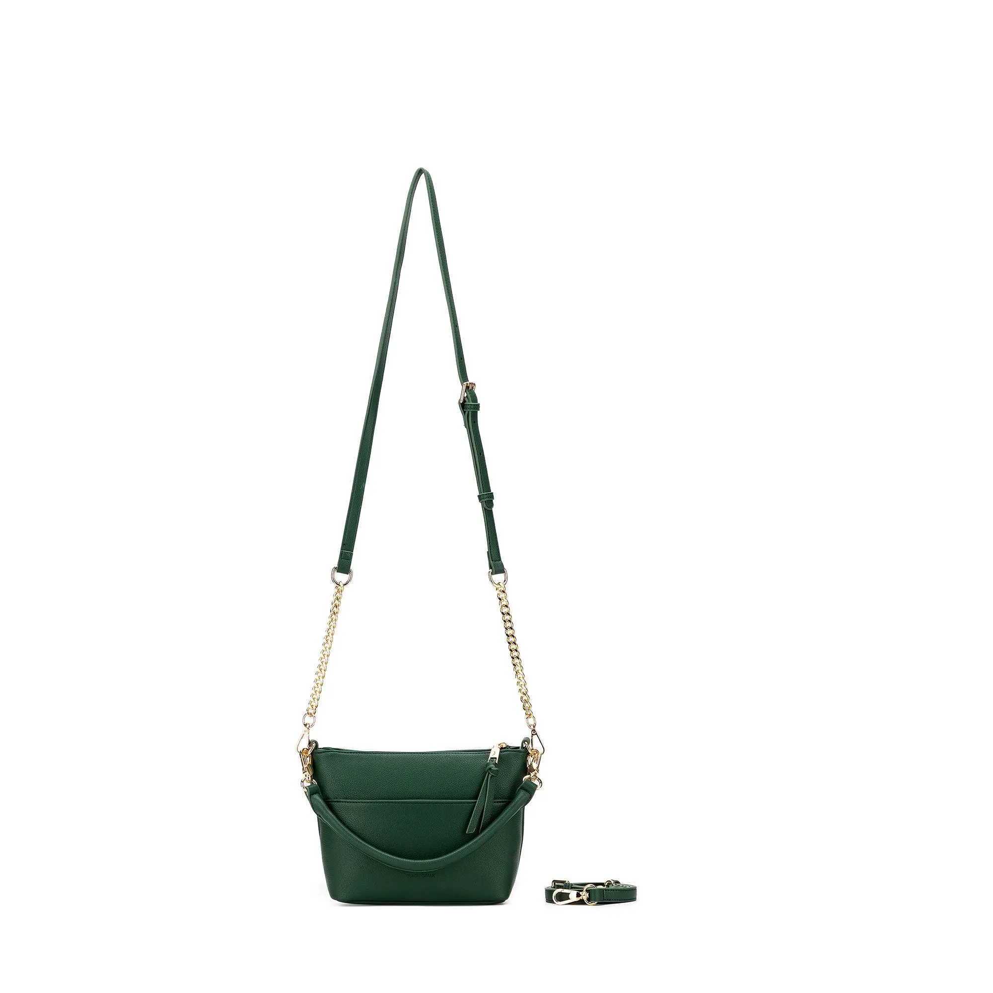 Alice Dark Olive Top Handle Crossbody Bag