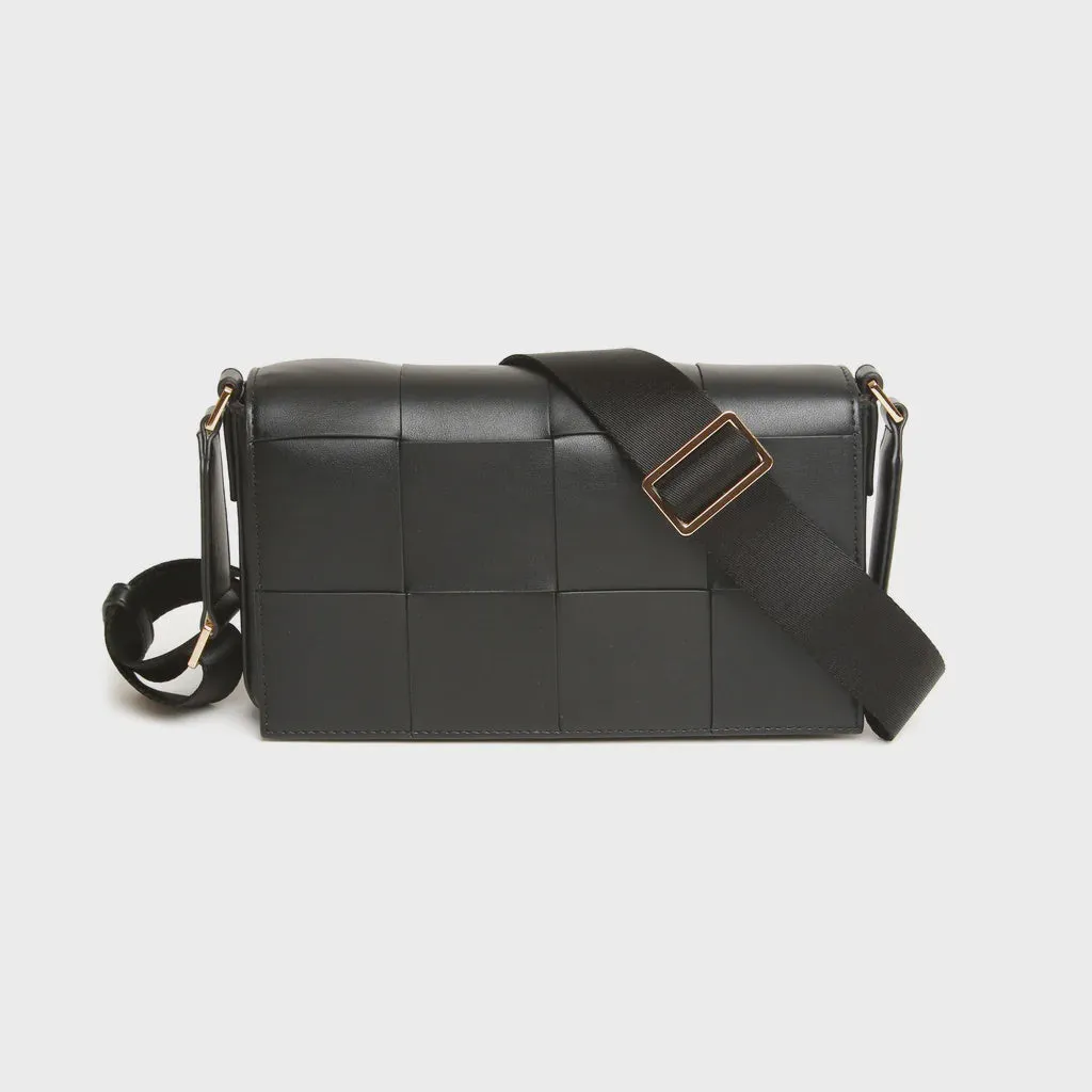 Alice Wheeler Lisbon Crossbody Bag Black