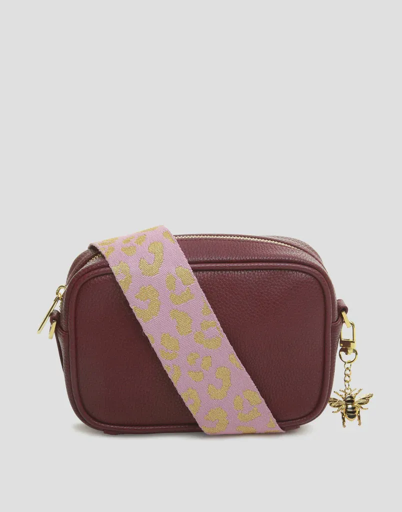 Alice Wheeler Plum - Mini Soho Crossbody Camera Bag