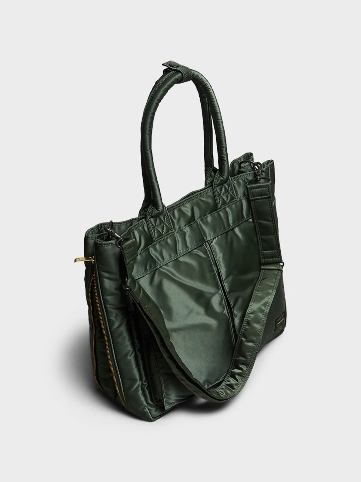 ALL NEW TANKER 2Way Tote Bag in Sage Green