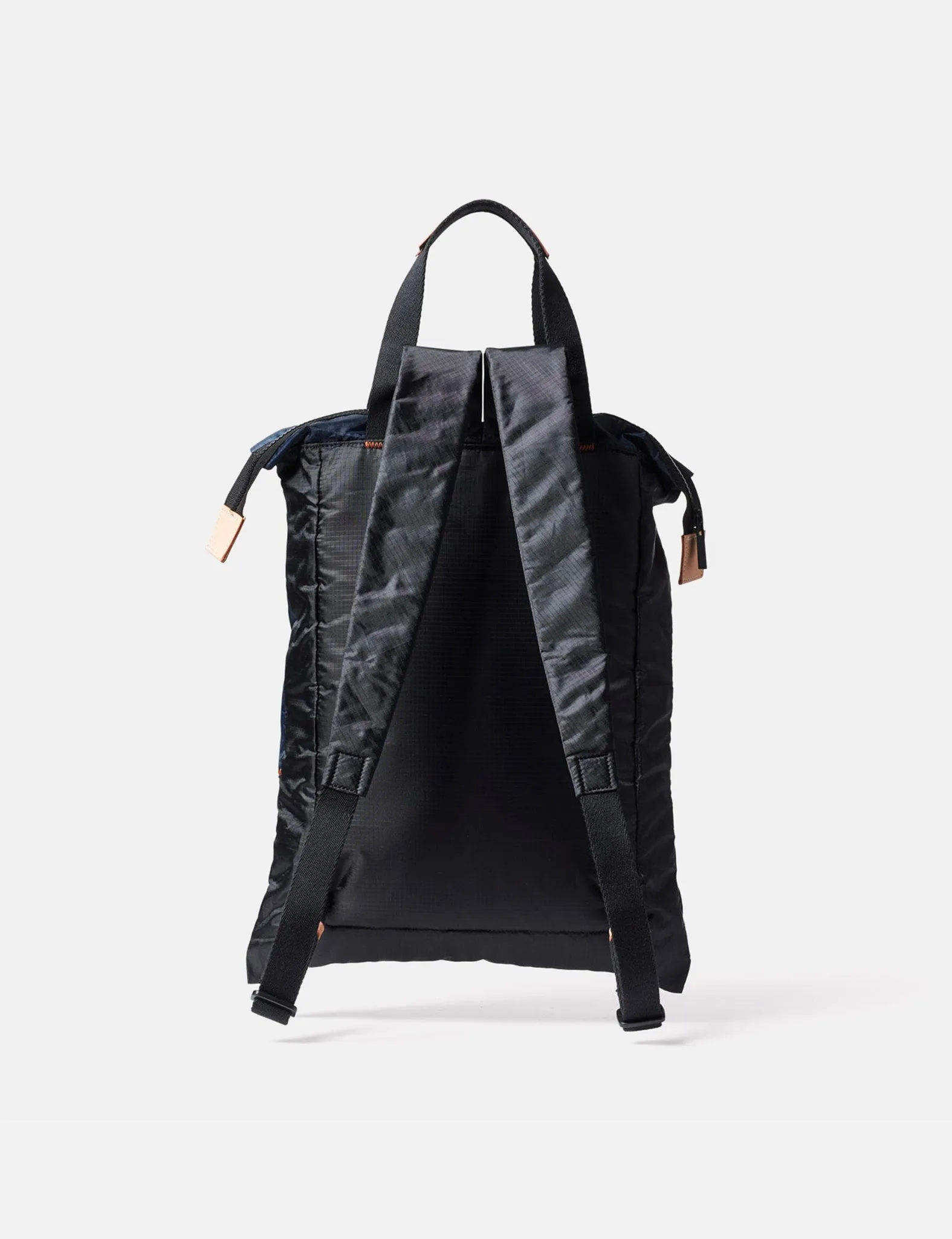 Ally Capellino Harry Padded Backpack - Navy Blue/Grey