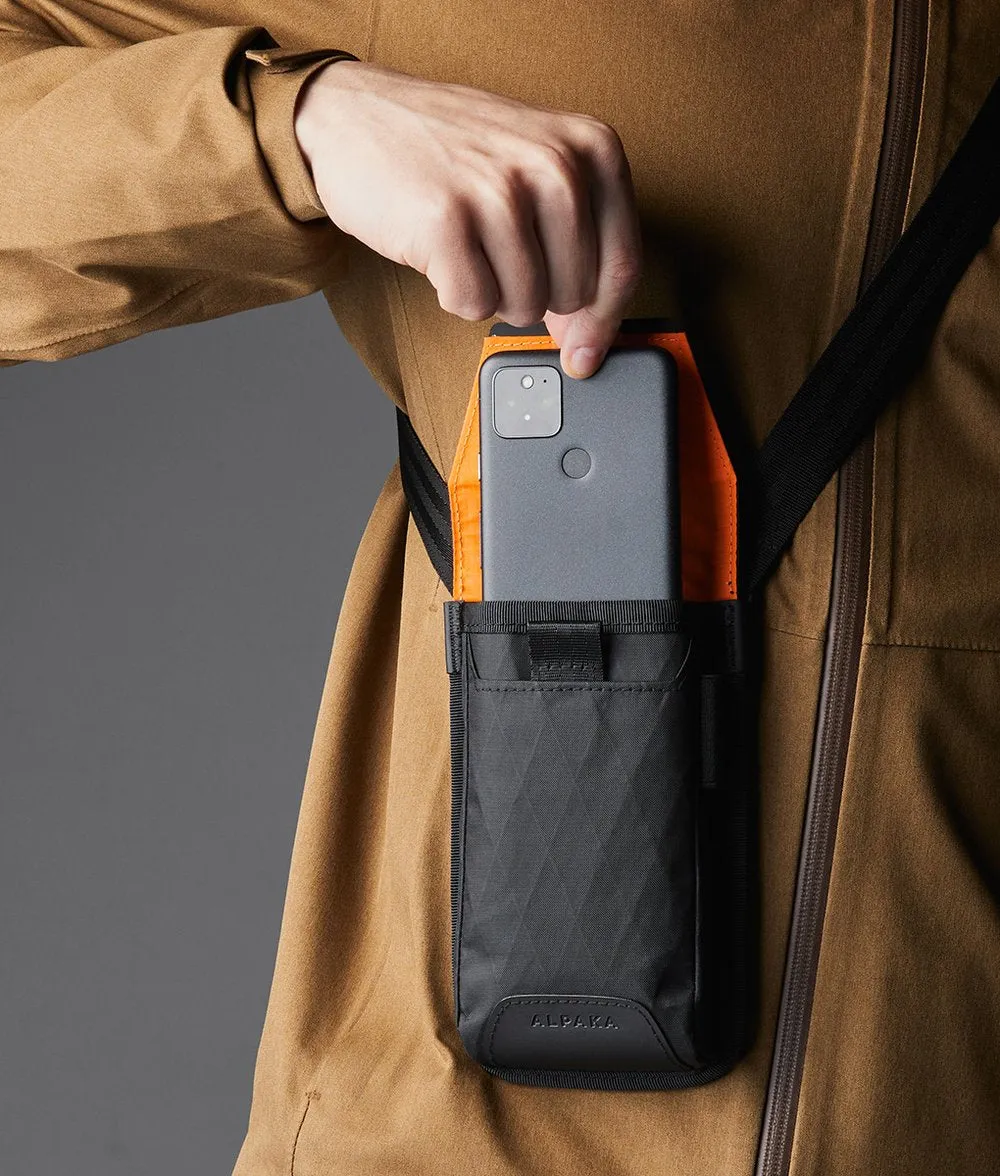 Alpaka Modular Phone Sling Limited Edition Black