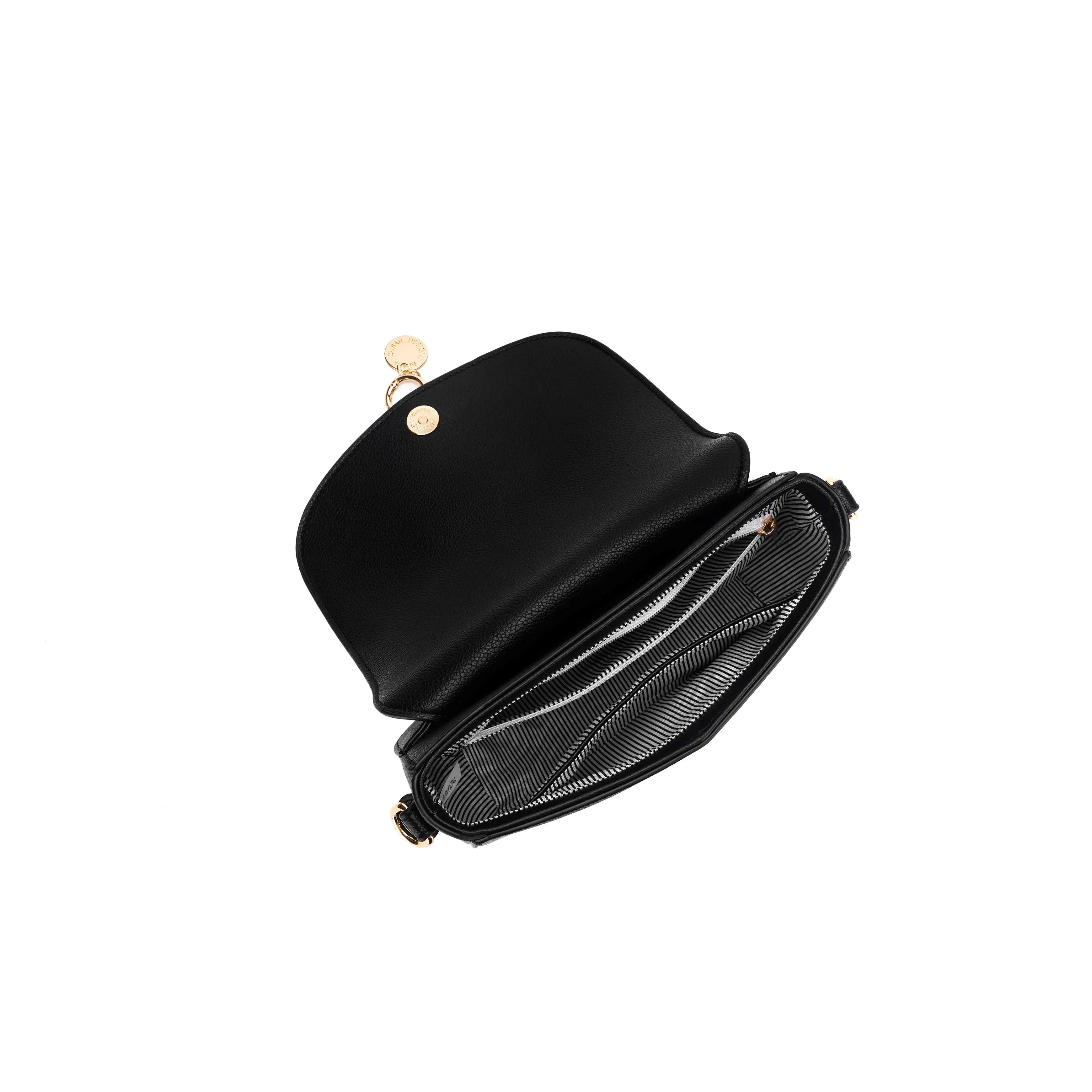 Antonia Black Crossbody Bag