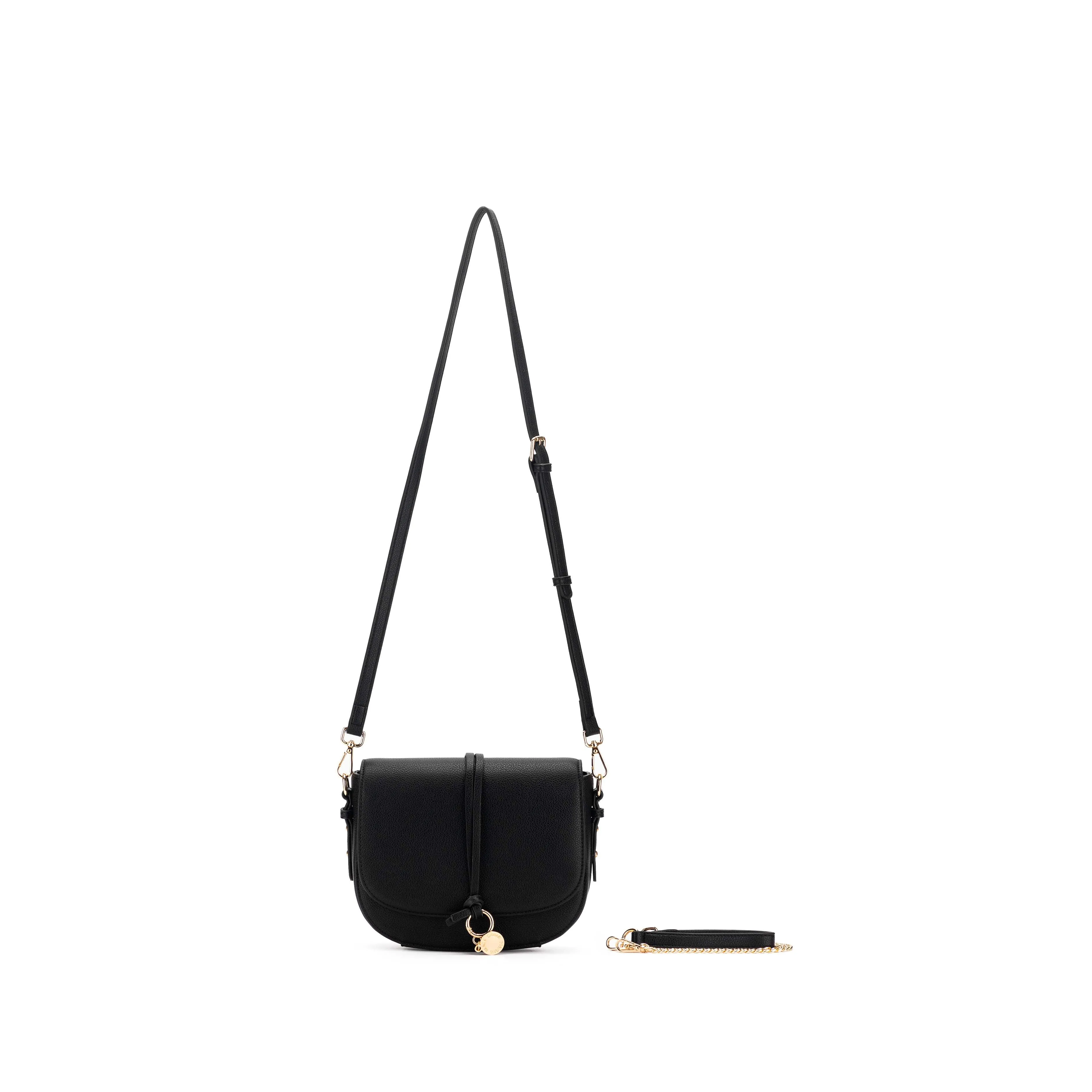 Antonia Black Crossbody Bag