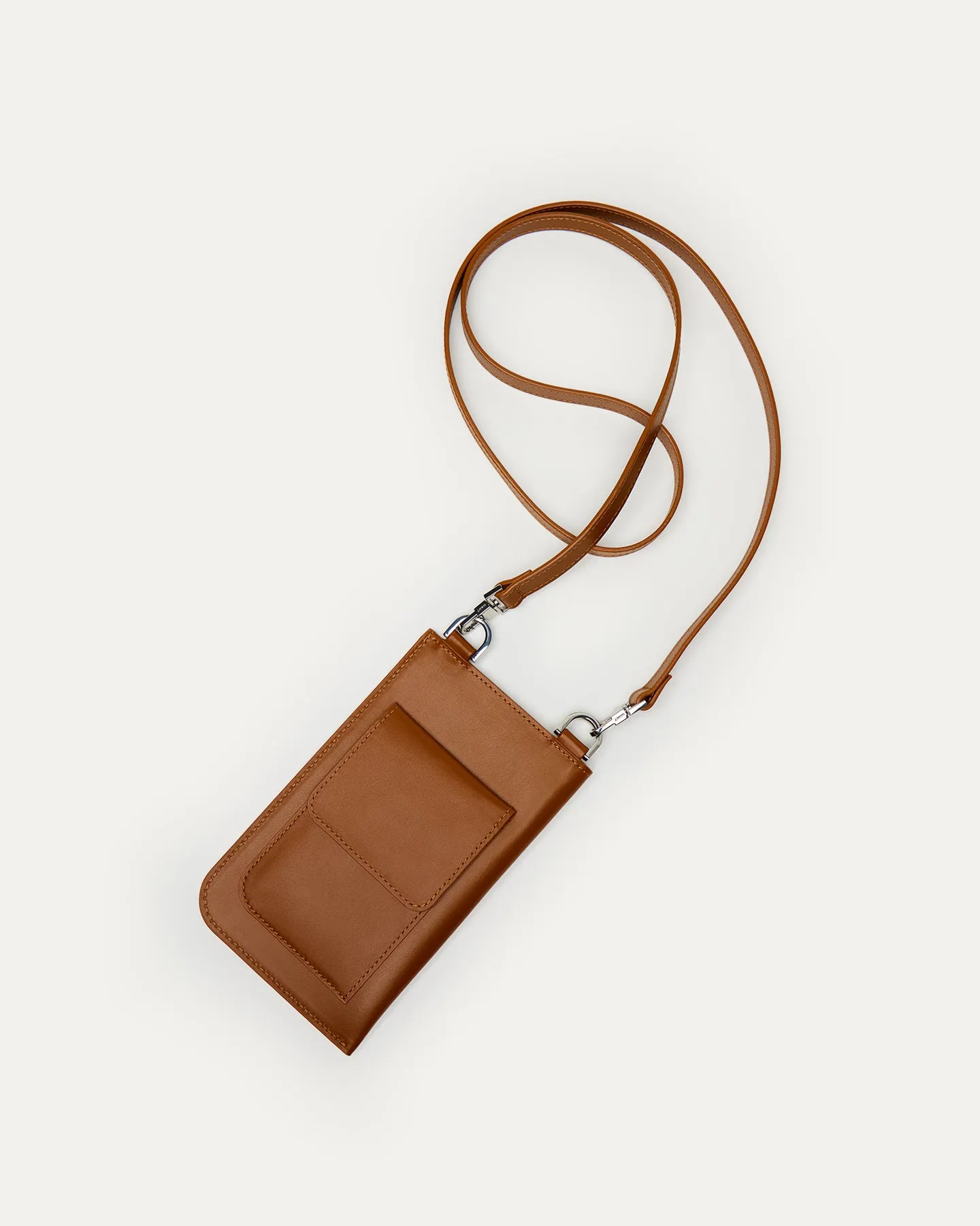 Arch Smooth Leather Phone Bag