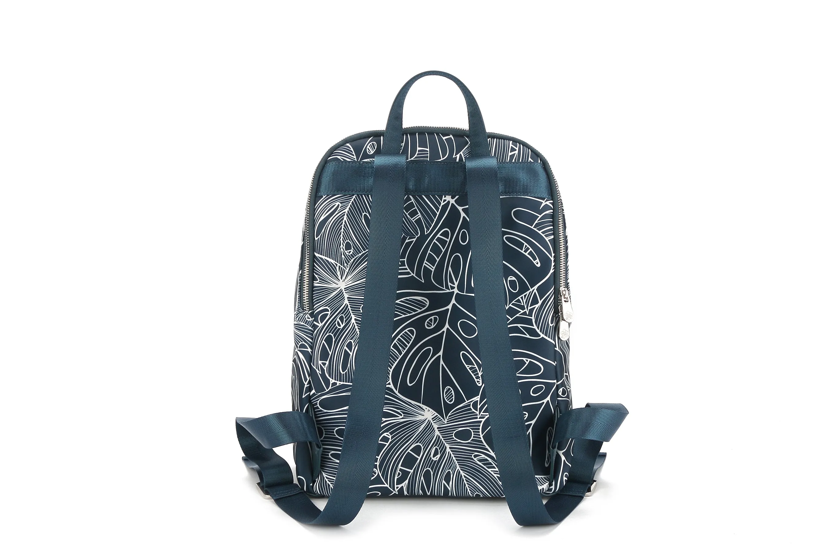 Backpack Large Ke'olu Monstera Lines Navy