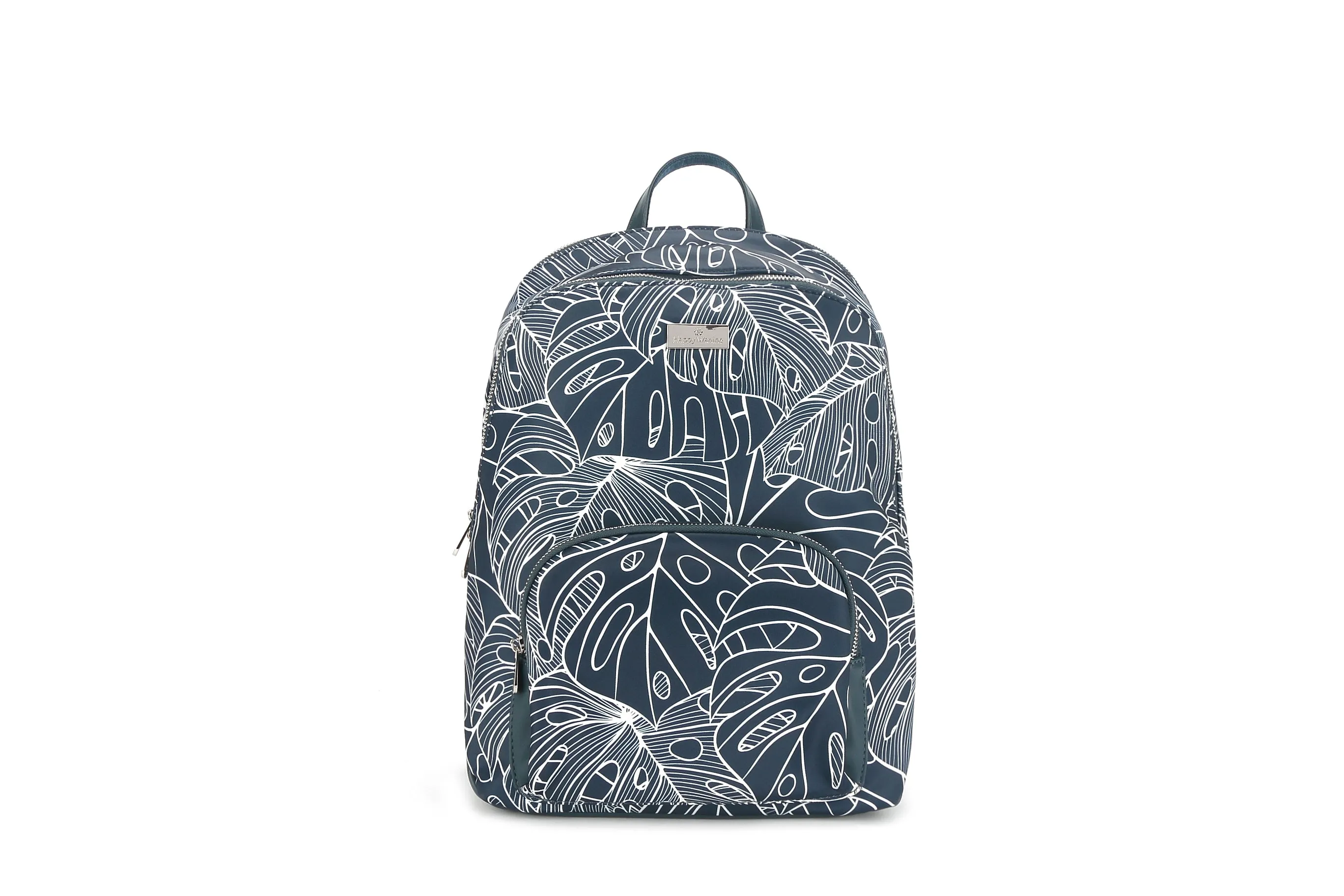 Backpack Large Ke'olu Monstera Lines Navy