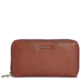 Barbour Laire Leather Medium Purse Brown