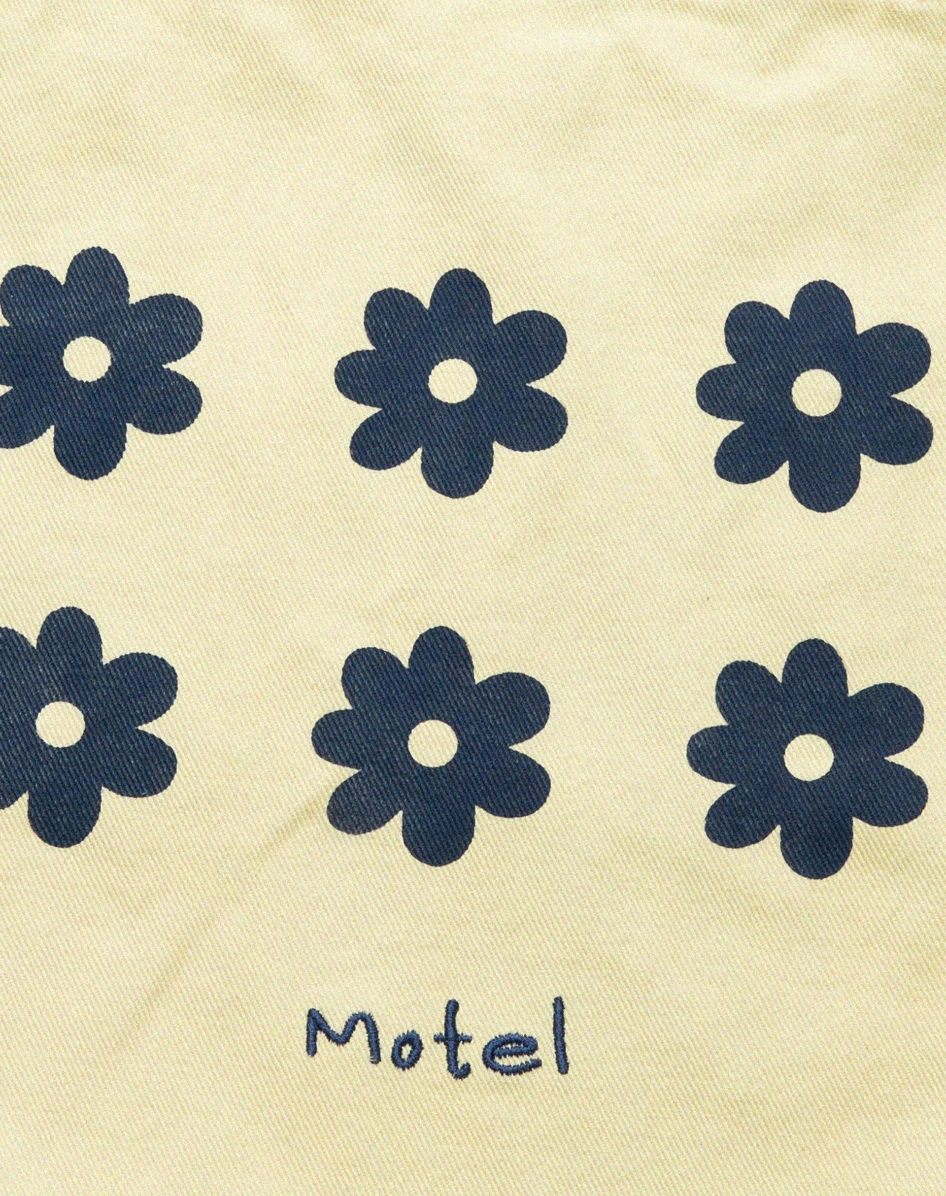 Barbs Tote Bag in Yellow Motel Floral