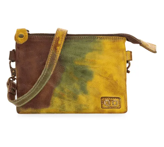 Bed Stu Stadium Citrus Tie Dye Crossbody/ Clutch Purse A694474-CTTD