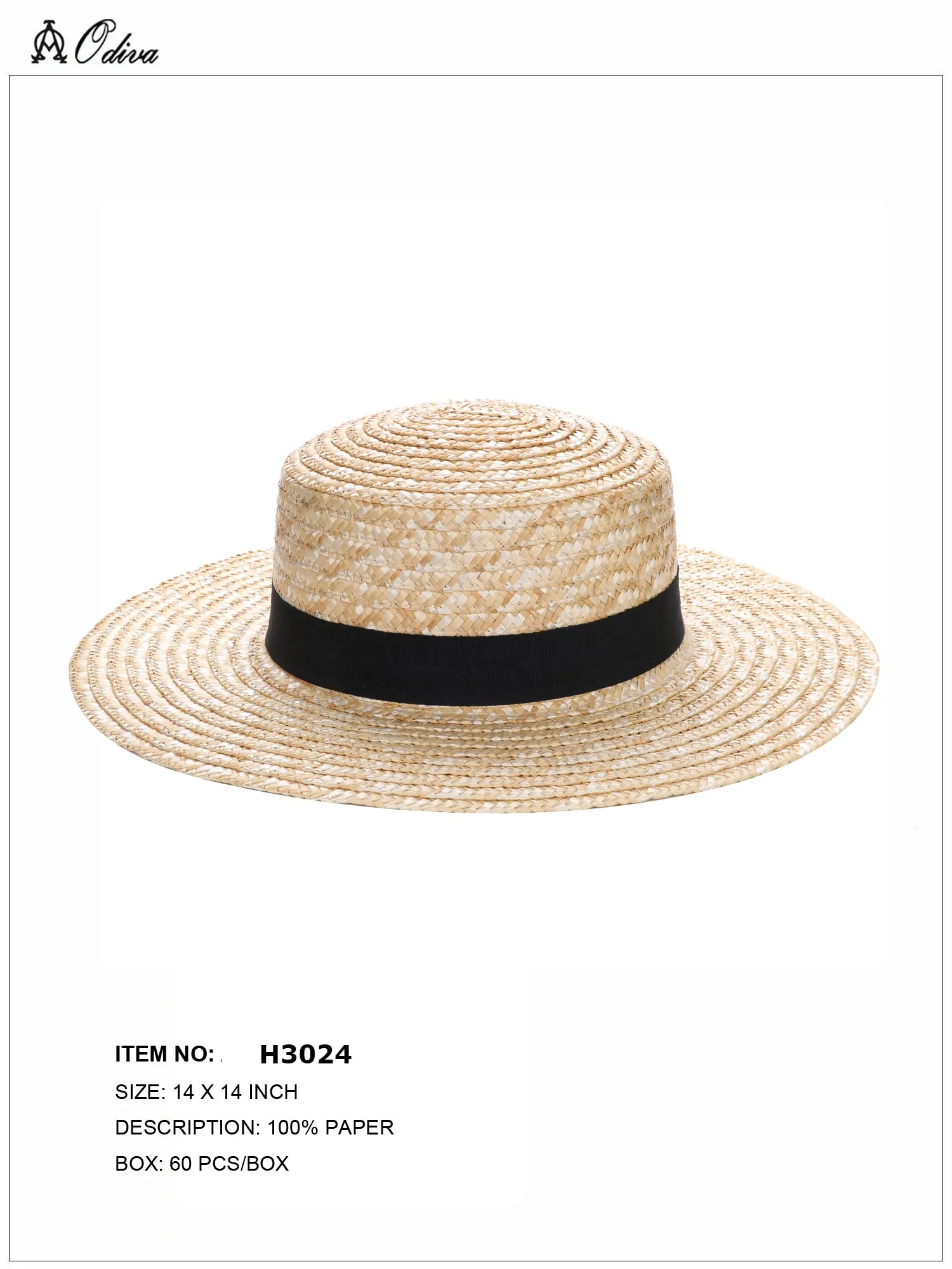 Black band Fashion Fedora Sunhat-Beige