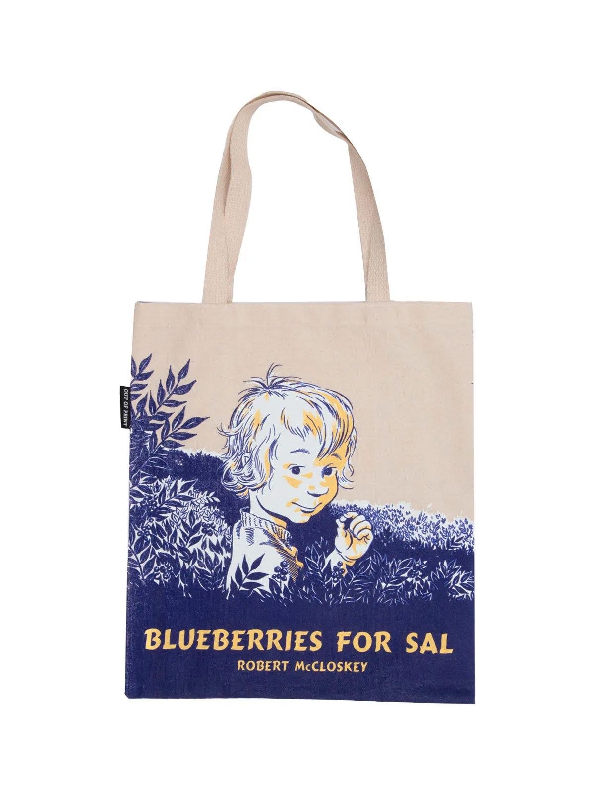 Blueberries for Sal tote bag