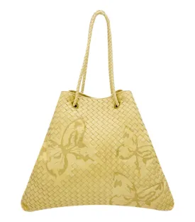 Bottega Veneta Butterfly Embossed Woven Leather Bag