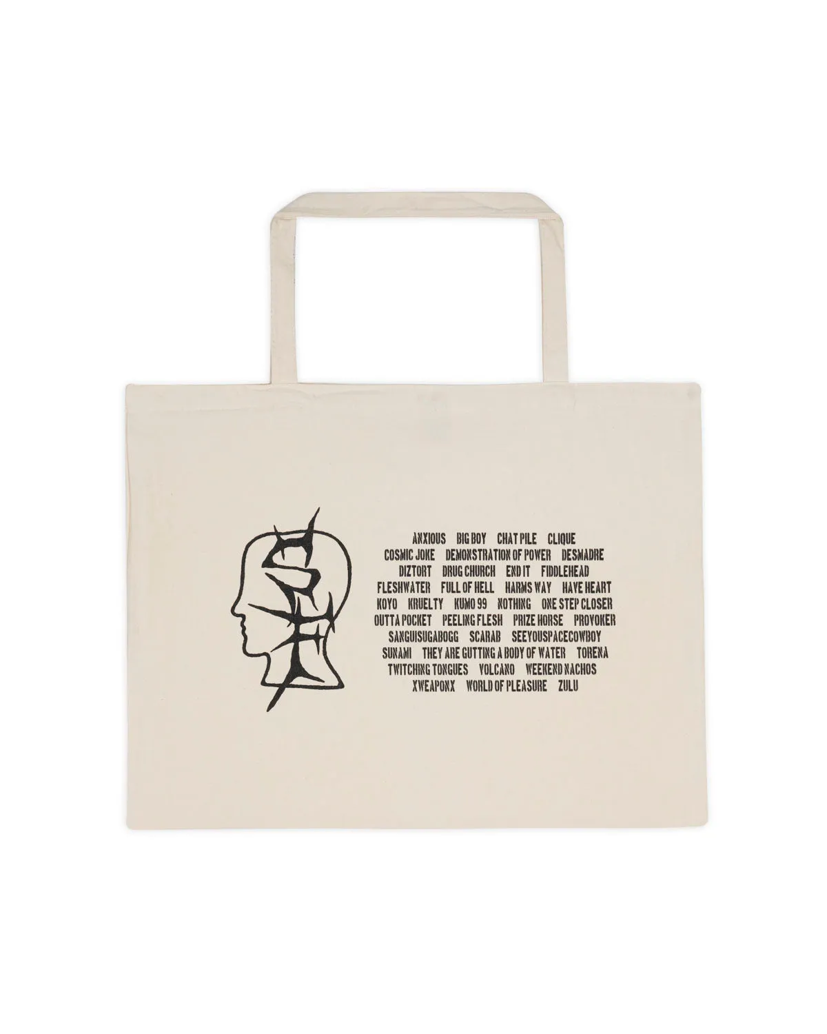 Brain Dead x Sound and Fury Lineup Tote Bag - Natural