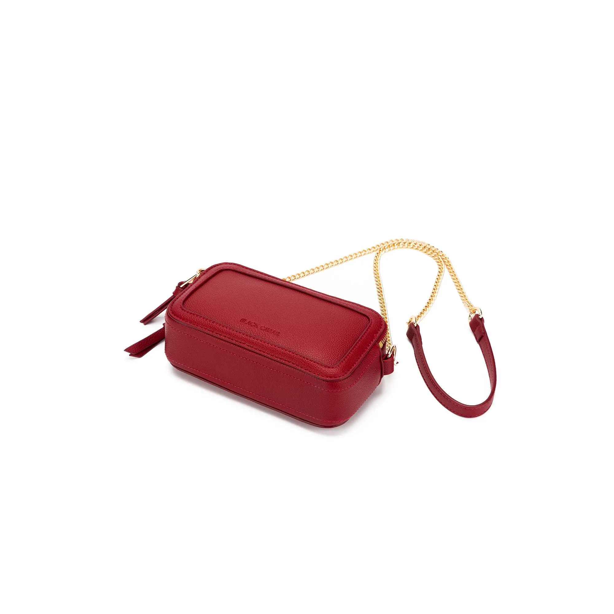 Brooklyn Deep Red Camera Bag