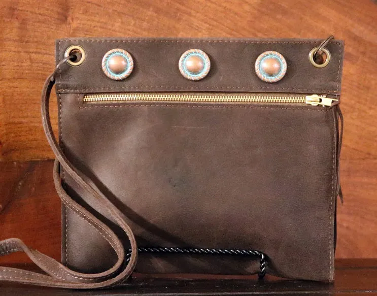 Brown Leather Handbag