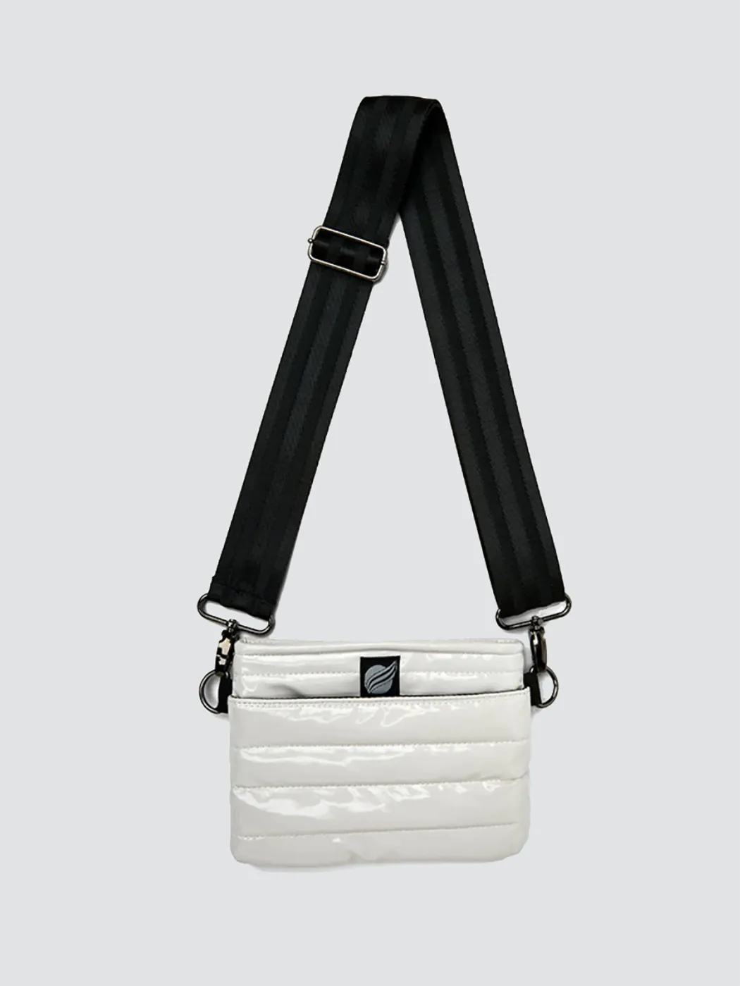 Bum Bag / Crossbody - Ivory Patent