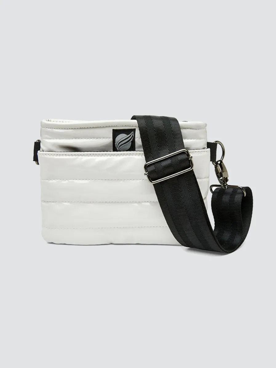 Bum Bag / Crossbody - Ivory Patent