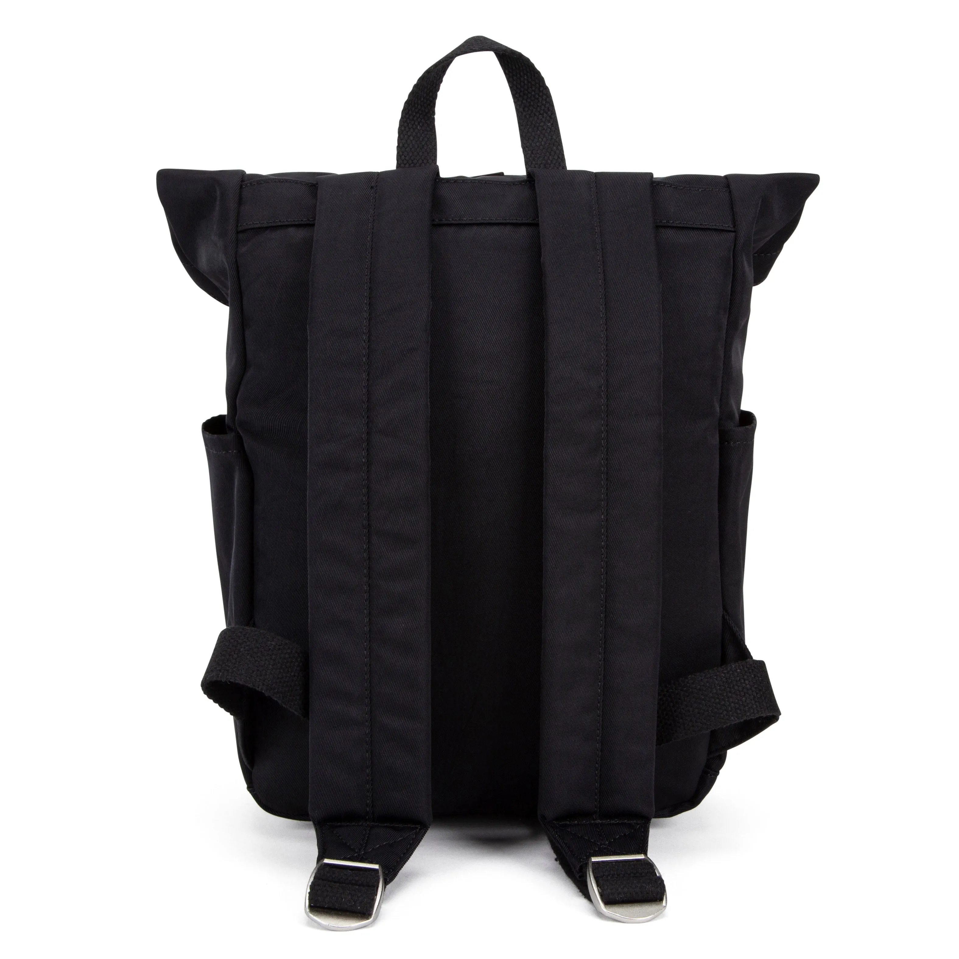 Canary Wharf Mini Backpack - Black with Black