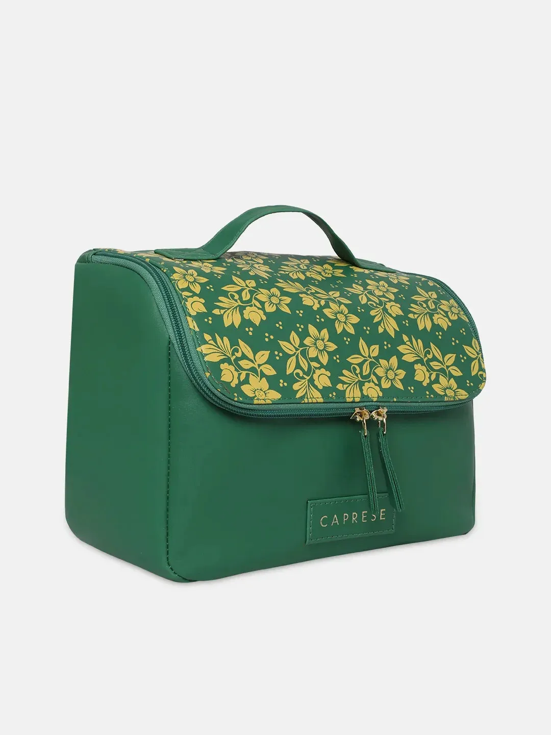 Caprese Bonita Vanity Case Medium Dark Green