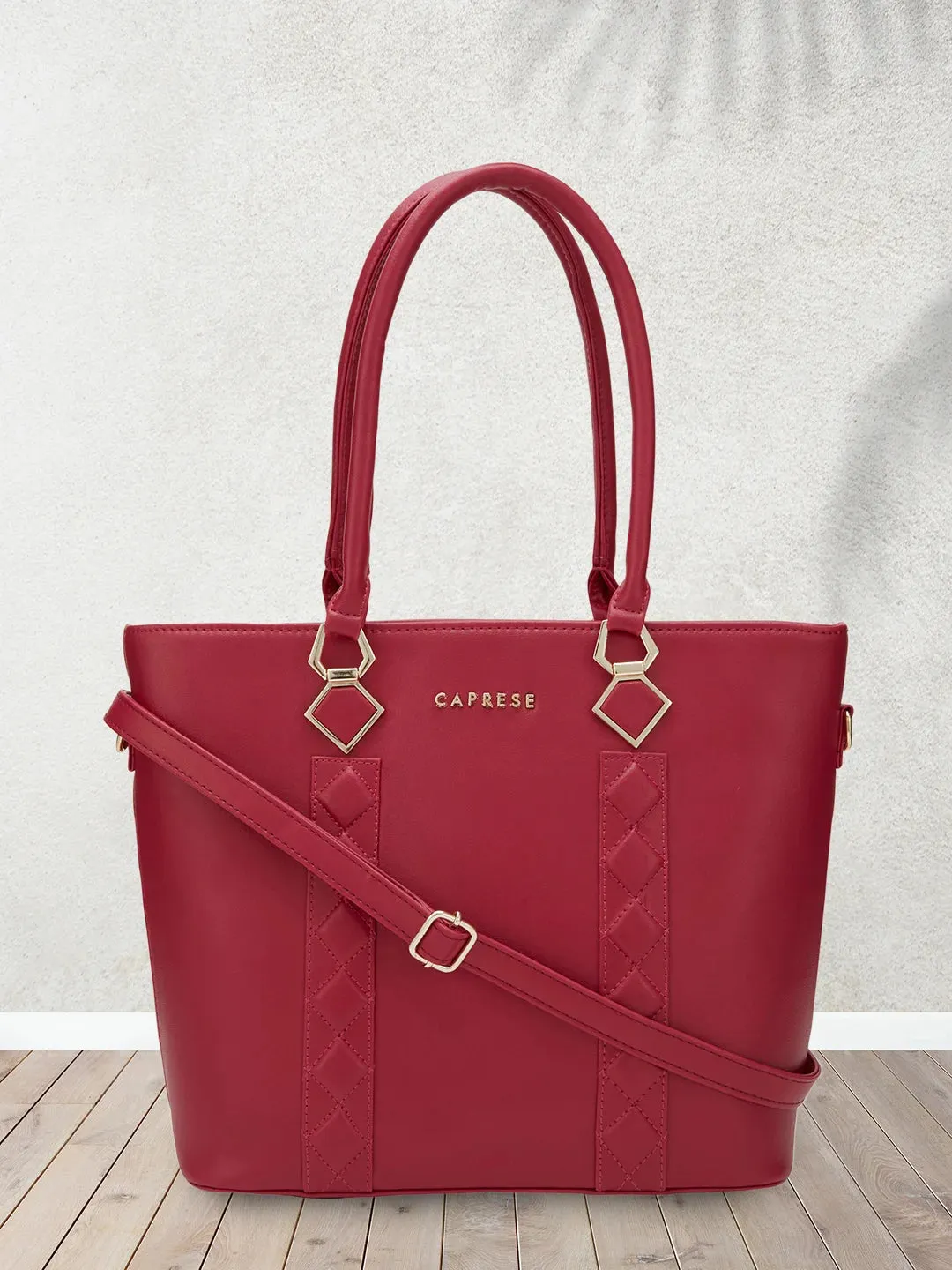 Caprese Lydia Tote Large Raspberry Pink