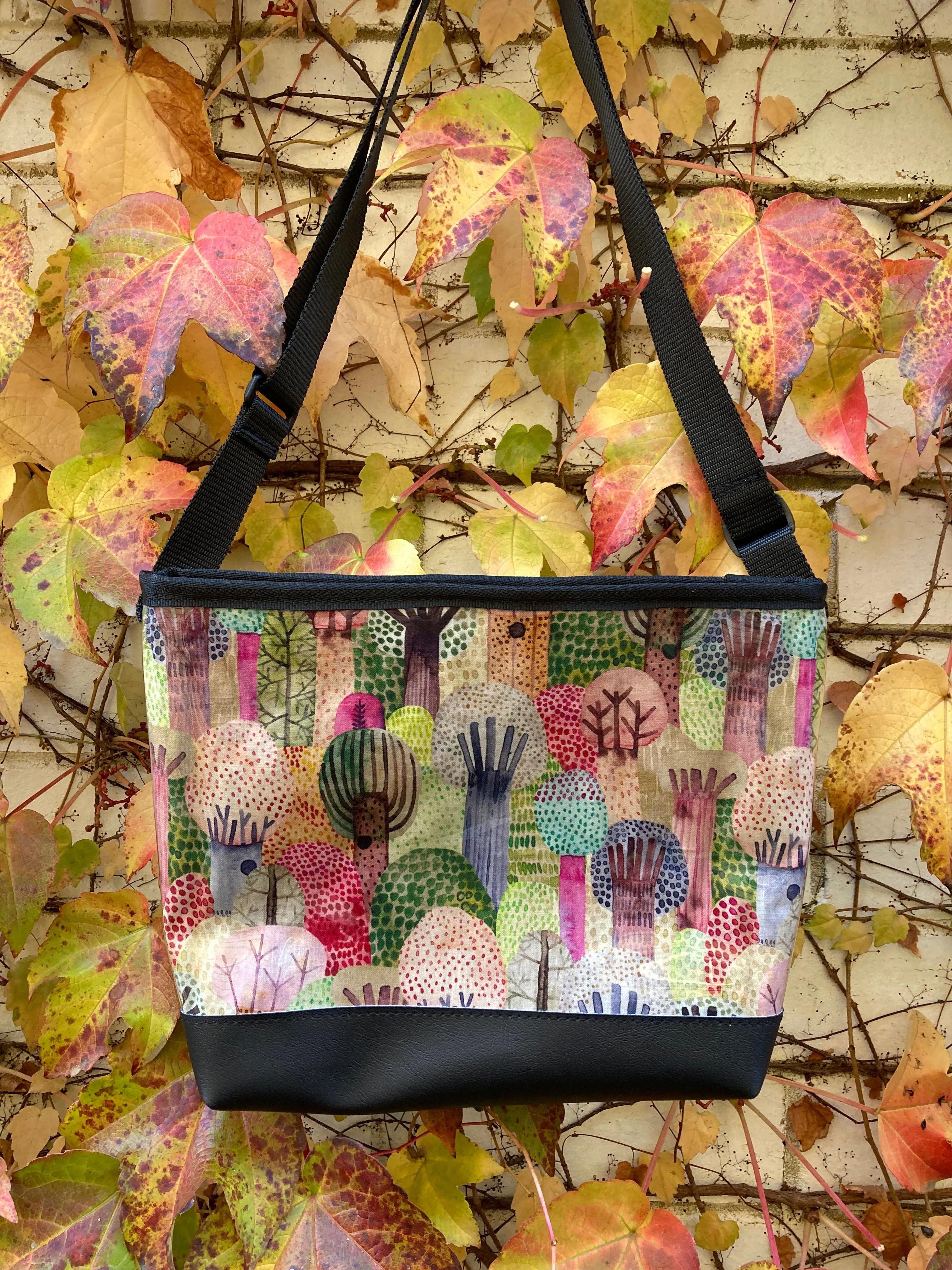 Carmie Bag - Watercolour Trees