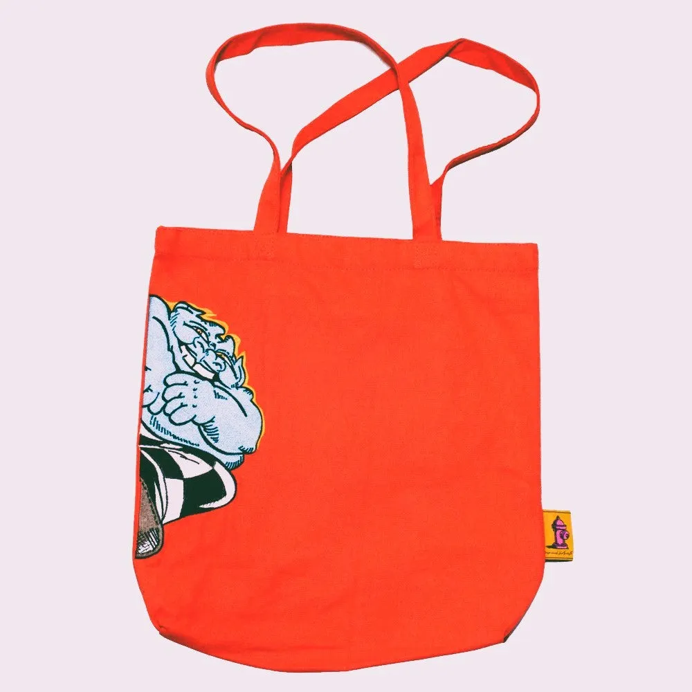 Carpet Fatsmack Tote Bag Orange