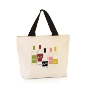 Carry All Canvas Natural Tote DRINK