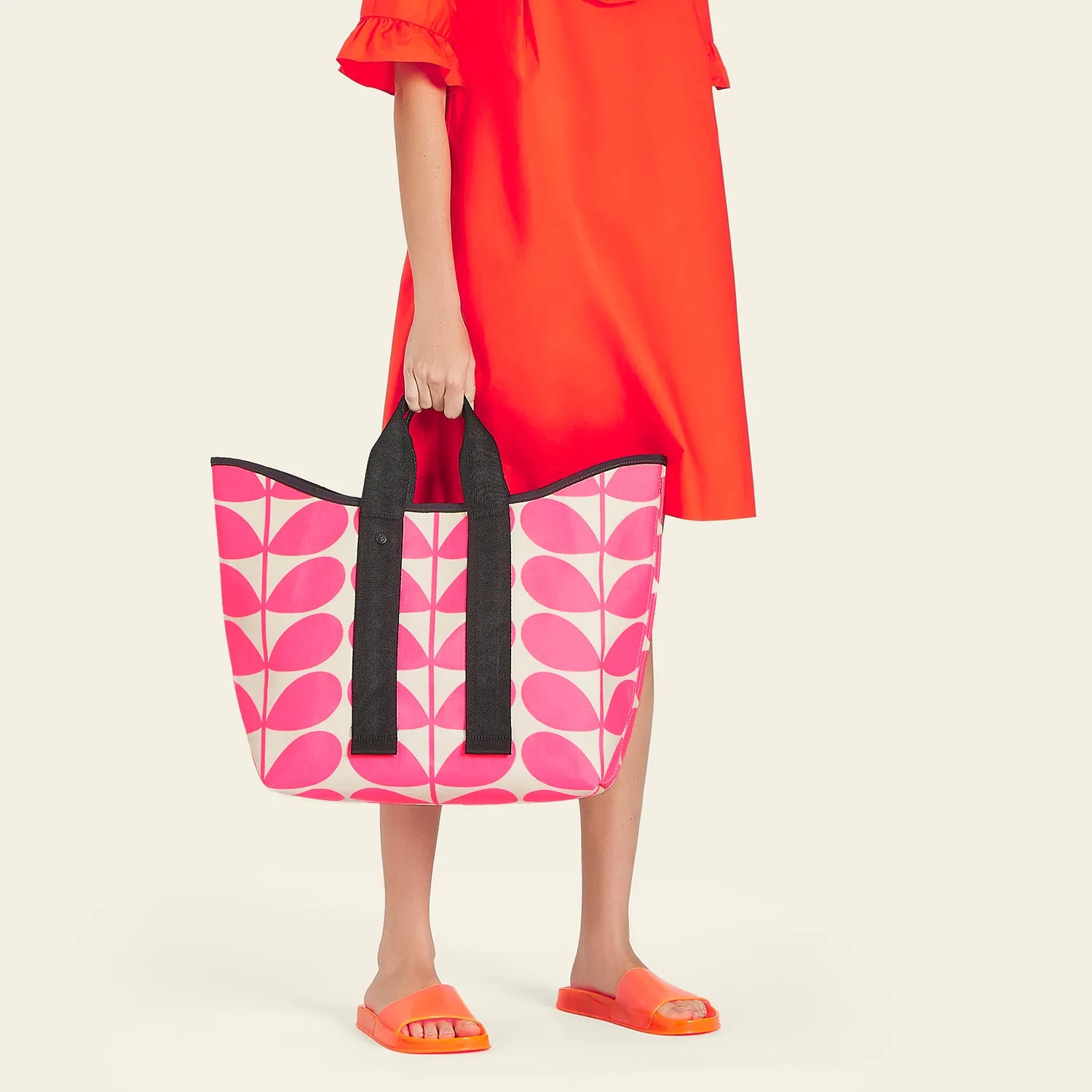 Carryall Large Tote - Neon Pink