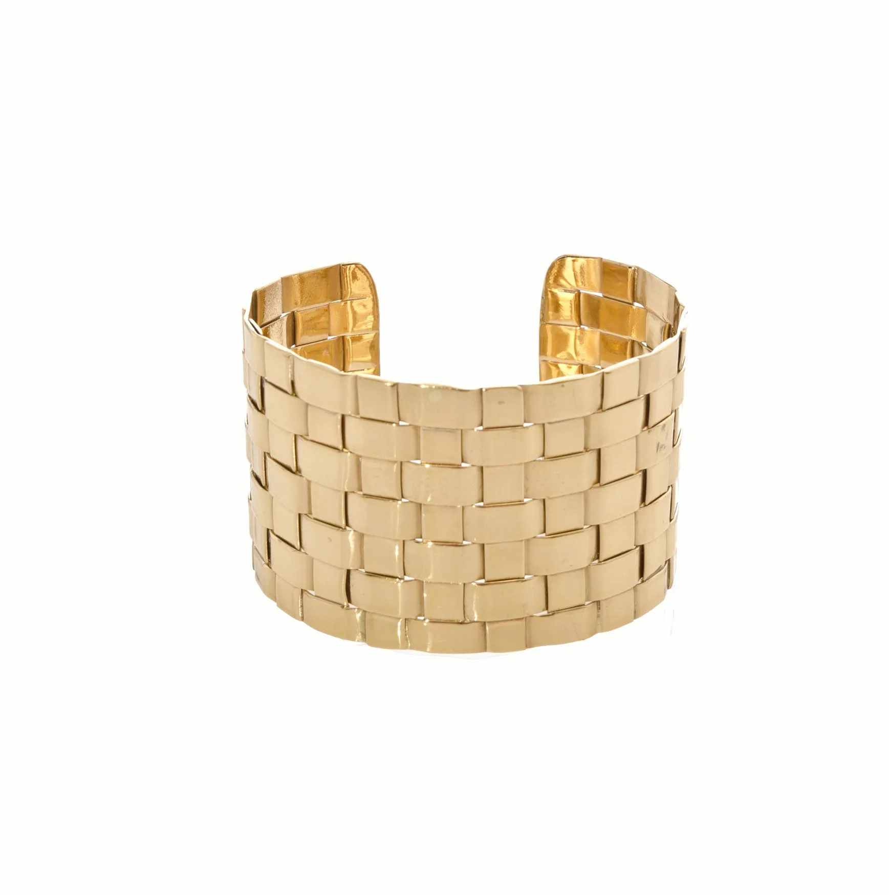 Charles Albert Jewelry Basket Weave Cuff