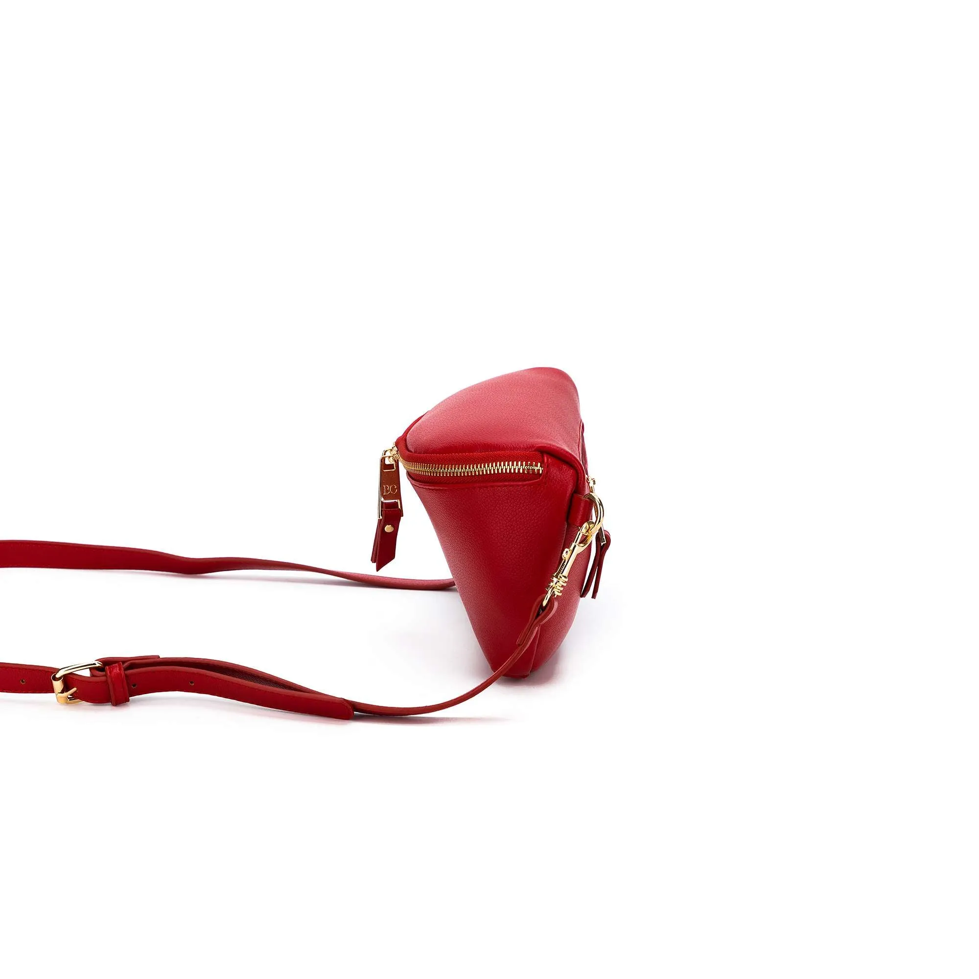 Chelsea Deep Red Crossbody 'Sling' Bag