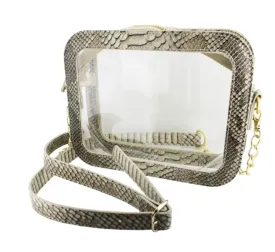 Clear Camera Crossbody Bag