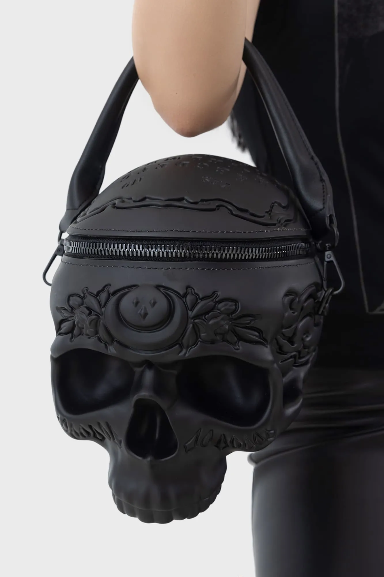 Contact The Dead Skull Handbag