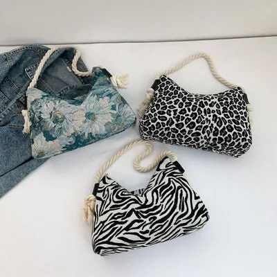 Cotton Printed Small Crossbody Bag