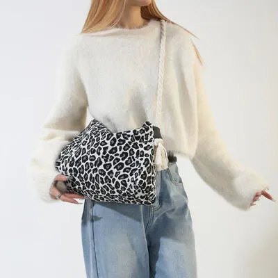 Cotton Printed Small Crossbody Bag