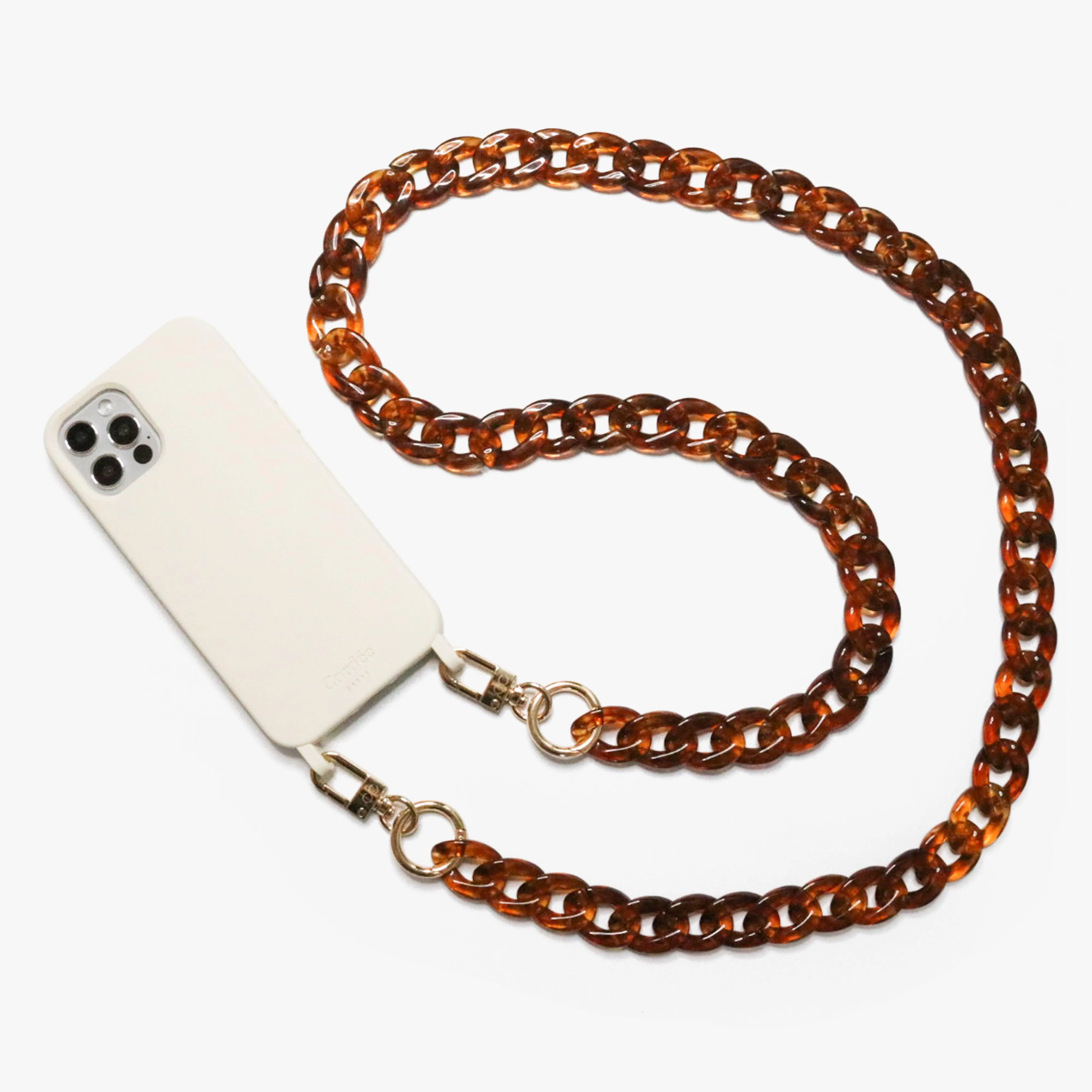 Curby Phone Chain Tortoise