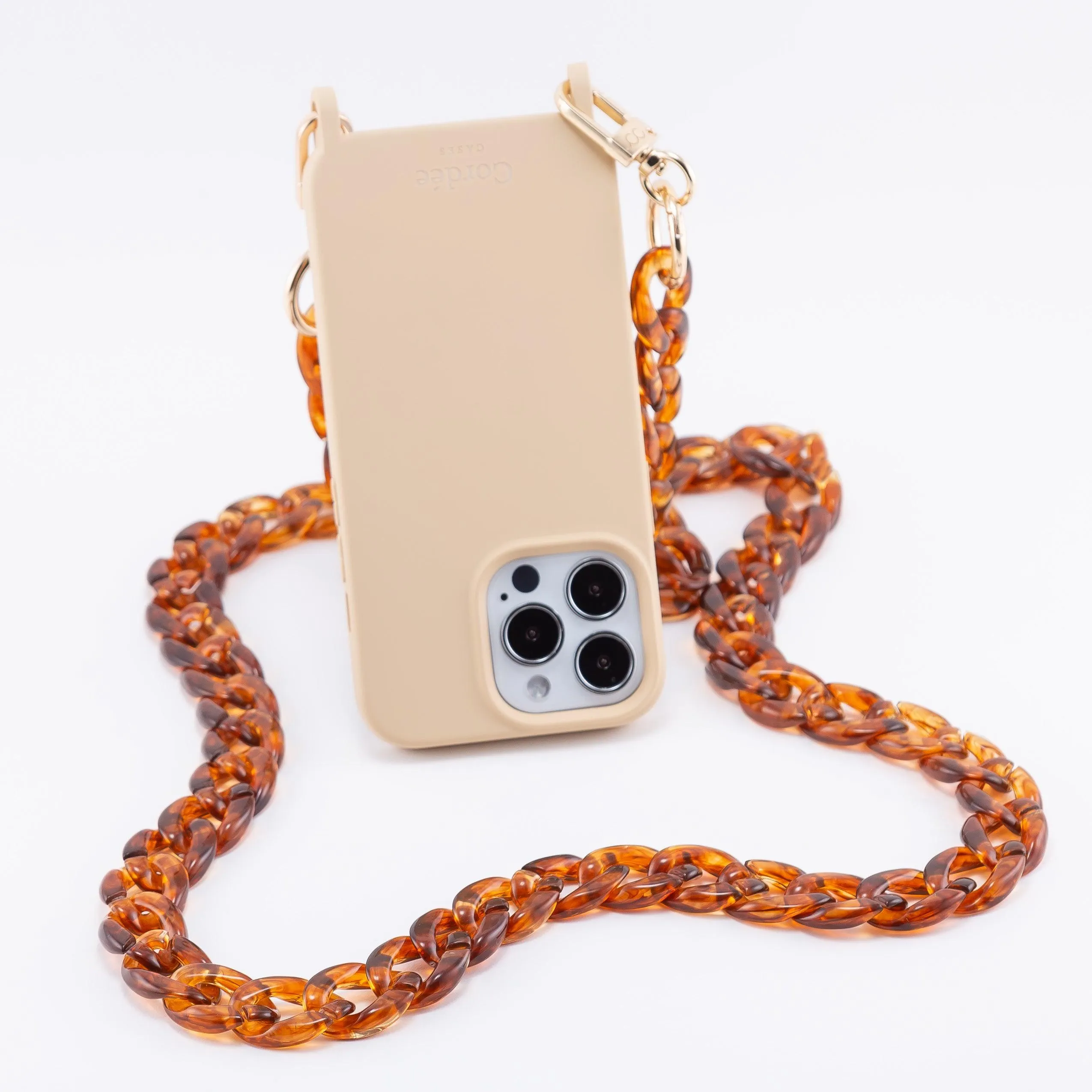 Curby Phone Chain Tortoise