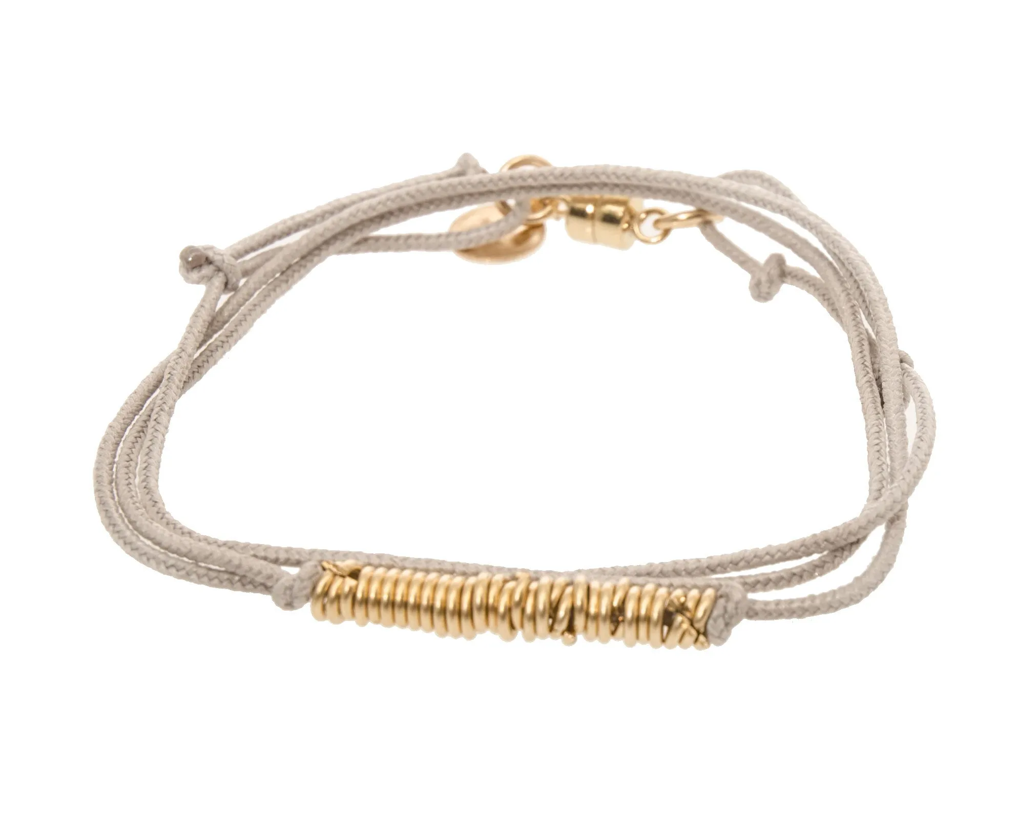 Dafne` Jewelry Minimalist Cord Wrap Bracelet